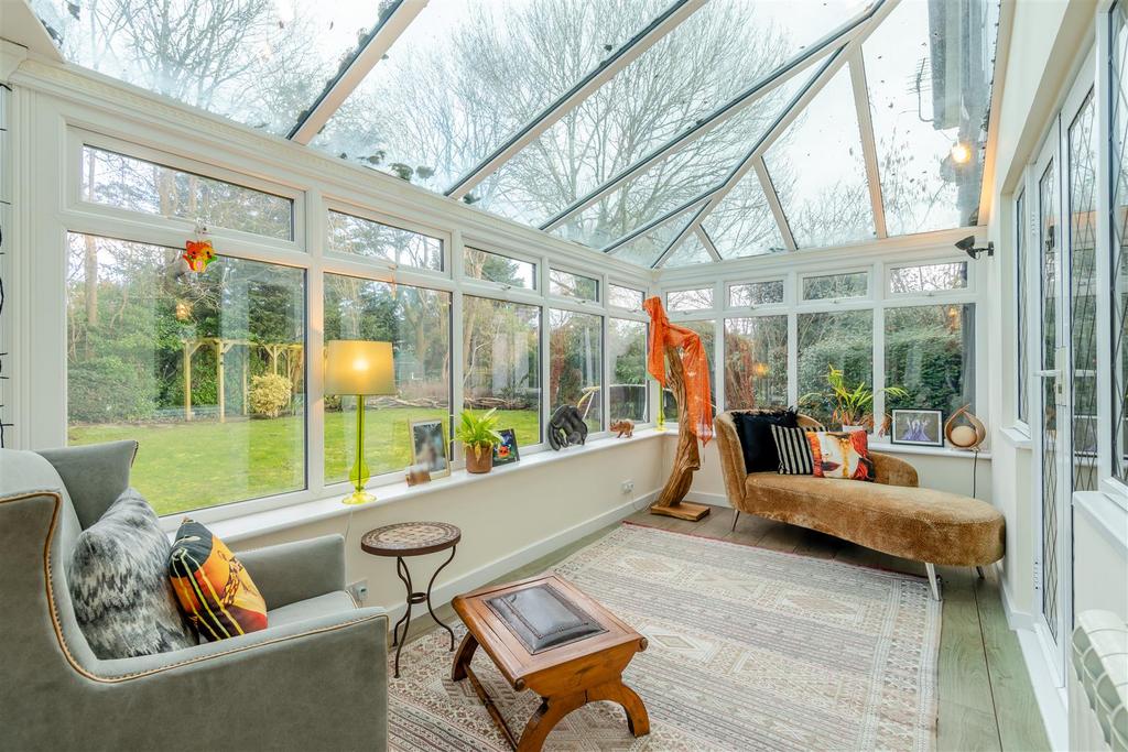 Conservatory interior, conservatory