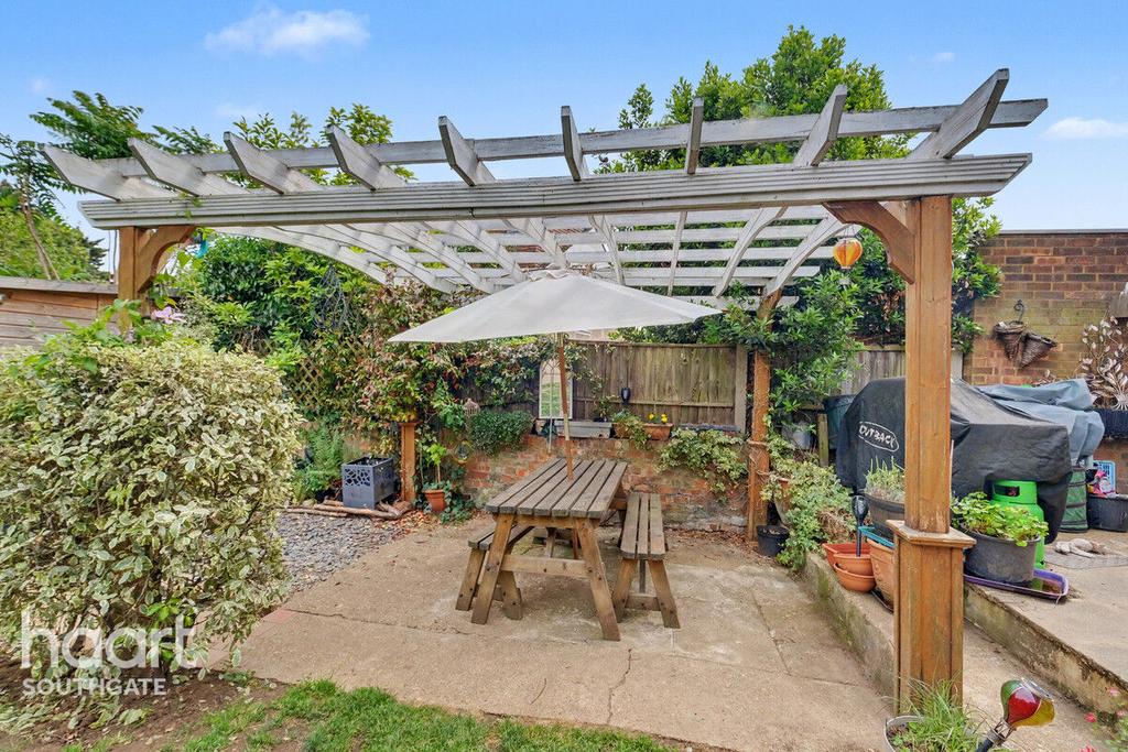 Patio view, garden