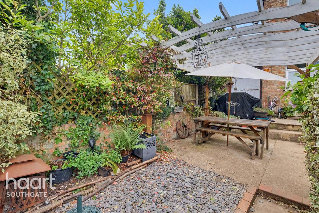 Patio view, garden