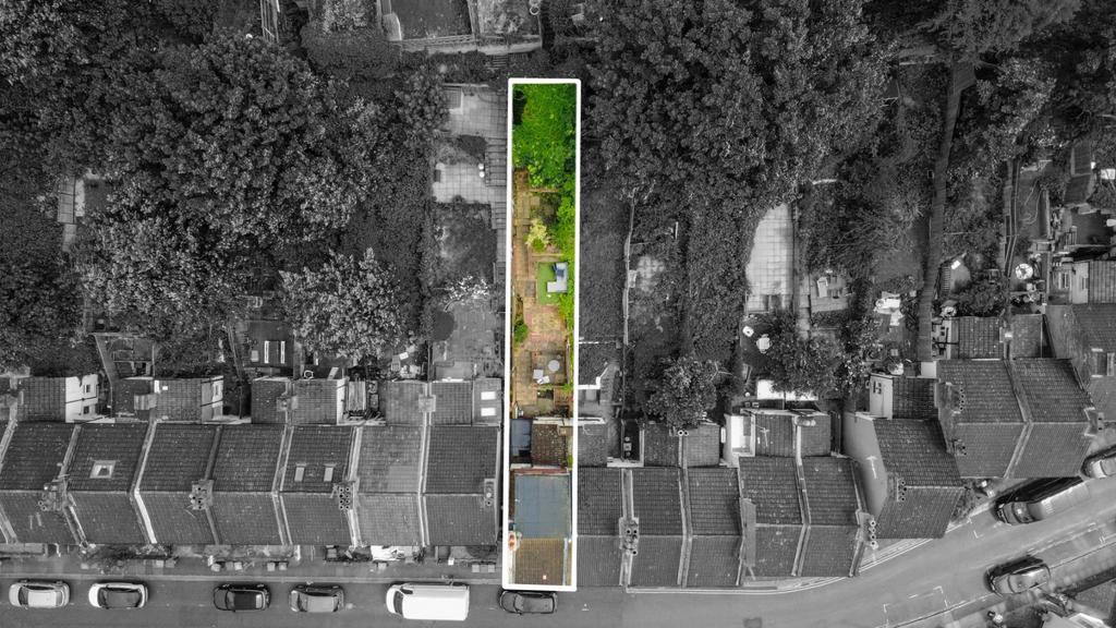 Aerial view, land