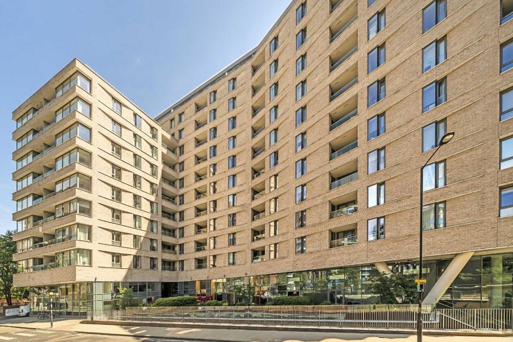 Apartment building facade, block of apartments