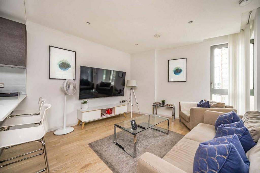 Open-plan living area, open plan living