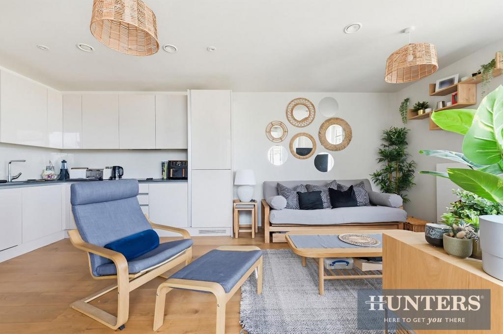 Open-plan living area, open plan living
