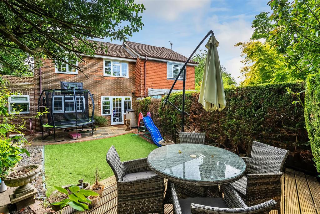 Patio view, garden