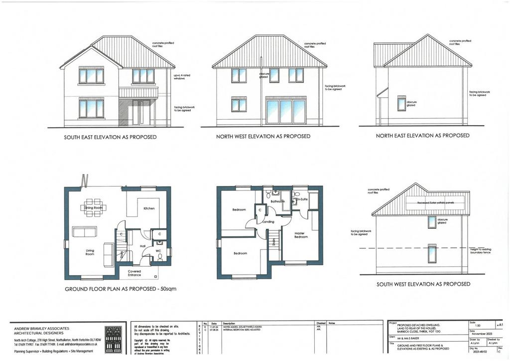 Building Plot at Barbeck Close, Thirsk - View 2