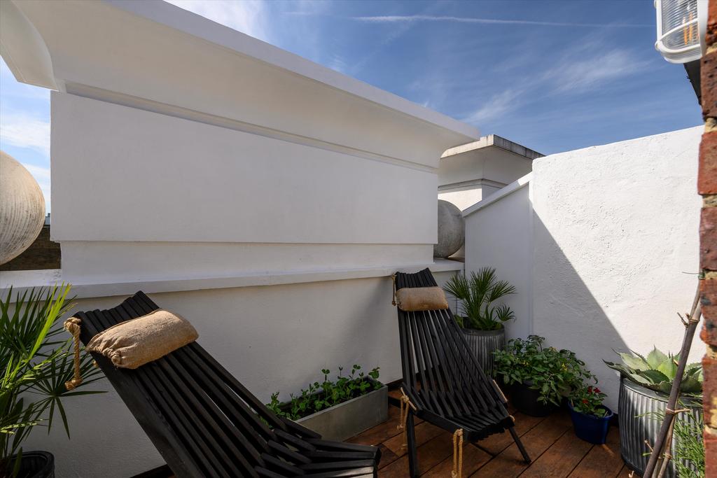 Roof terrace view, roof terrace