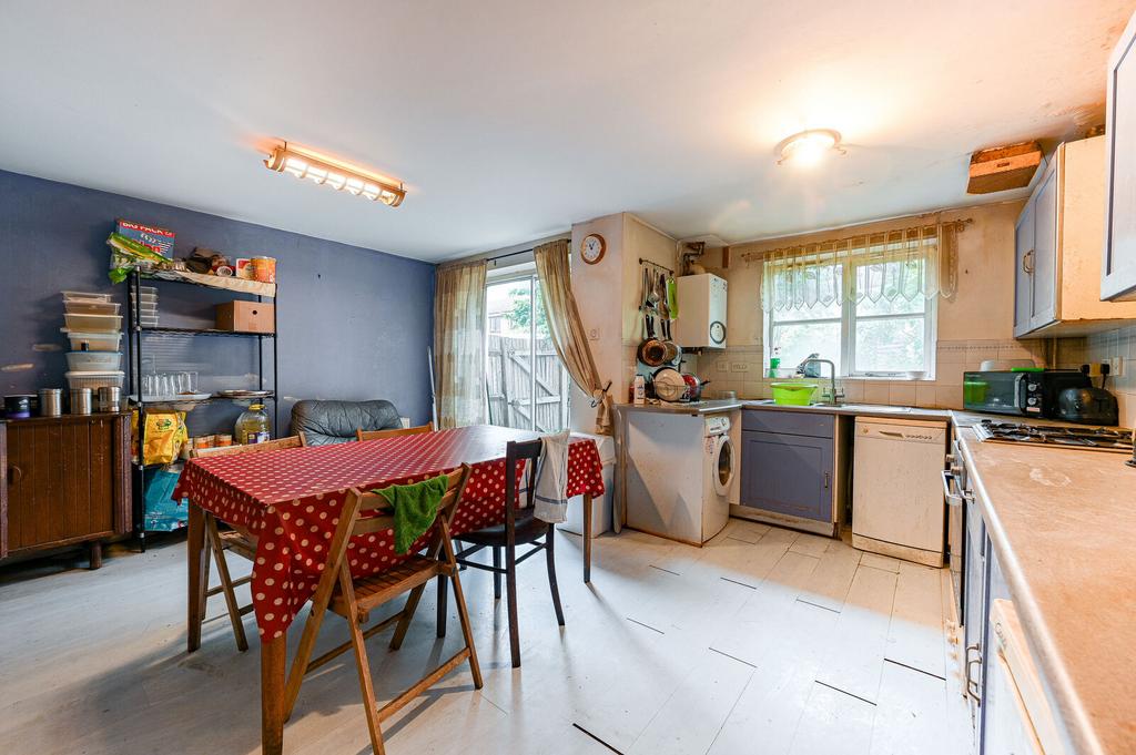 Open-plan living area, open plan living