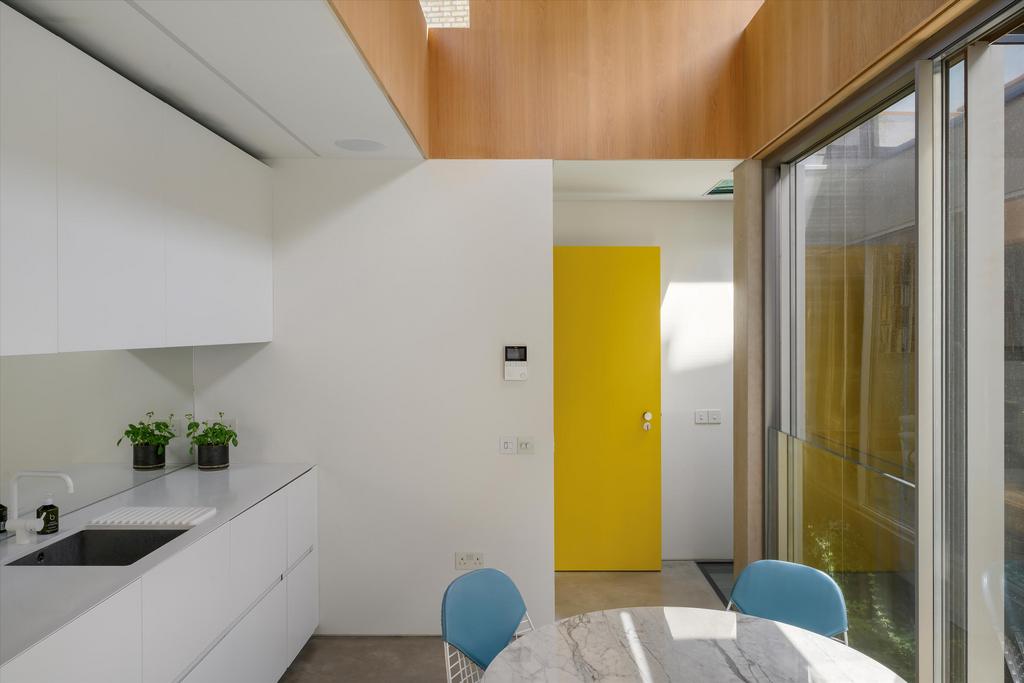 Open-plan living area