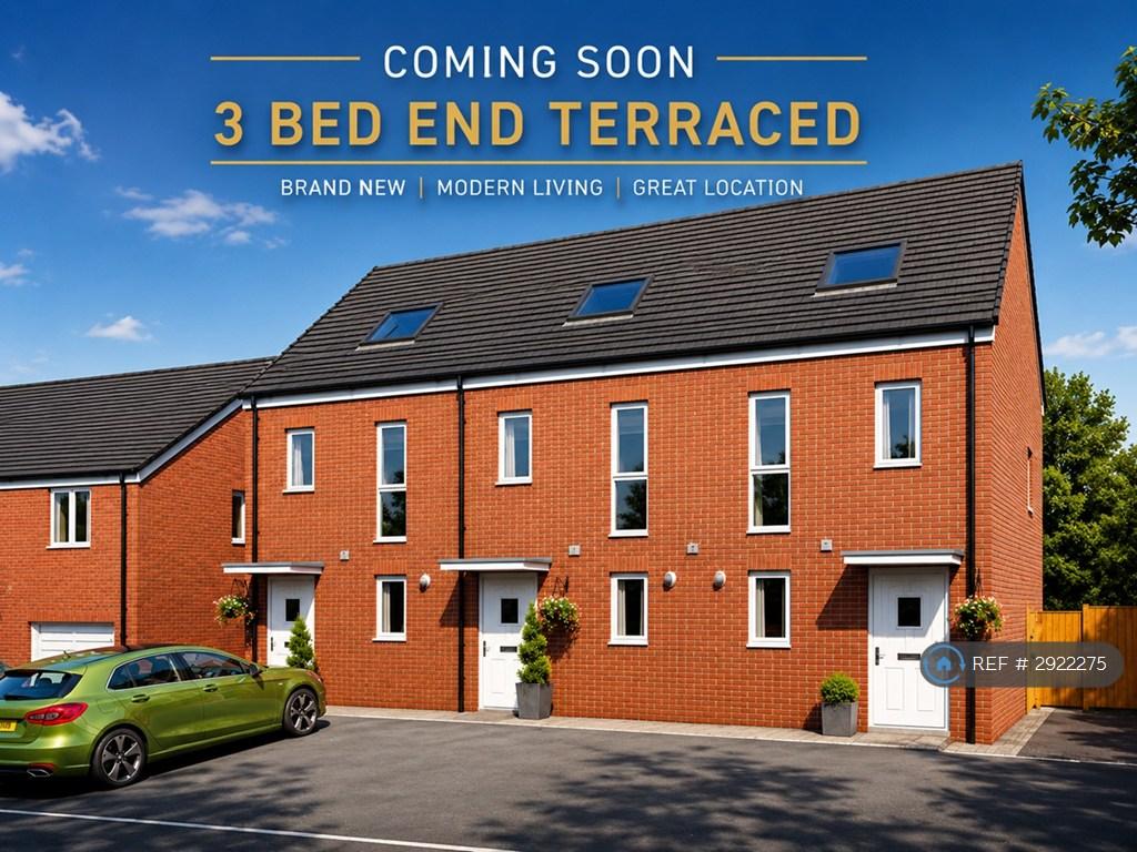 3 bedroom end of terrace house to rent