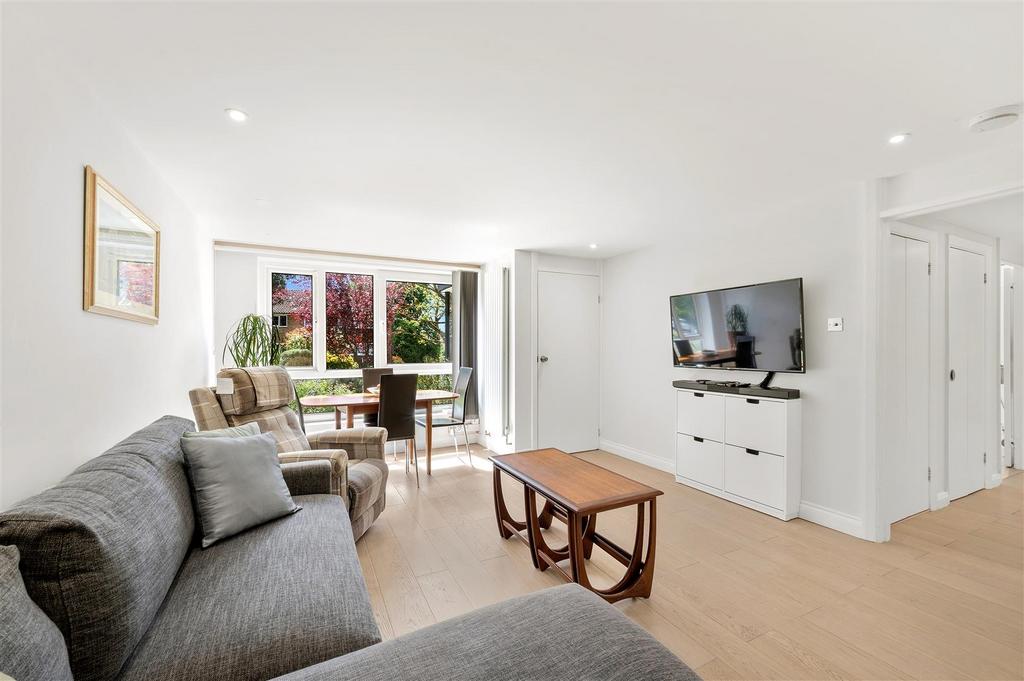 Open-plan living area, open plan living