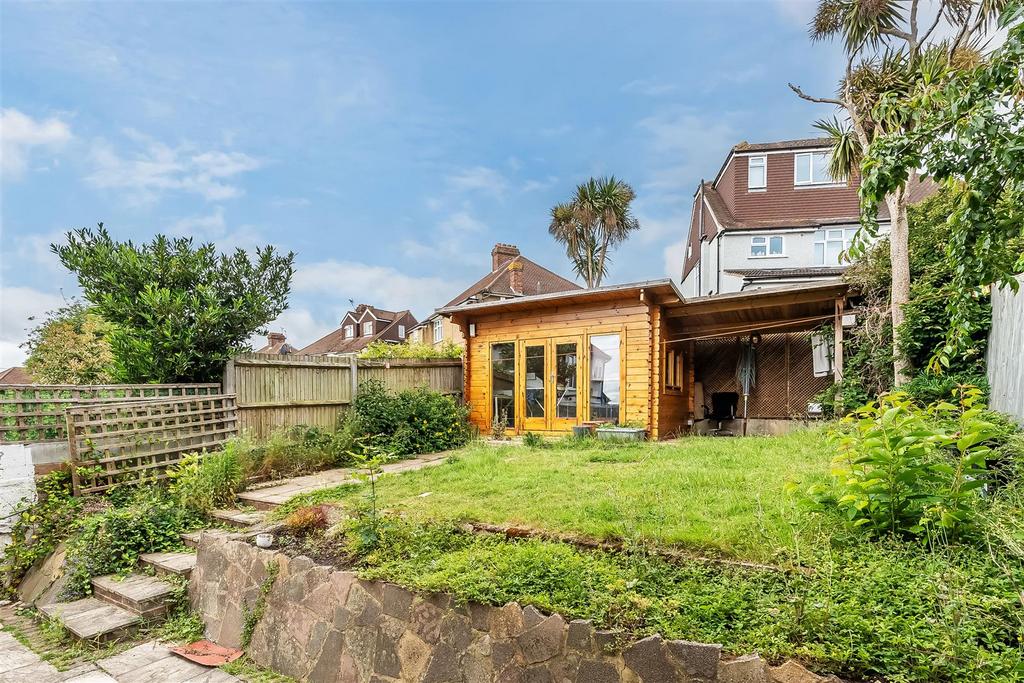 House exterior, garden