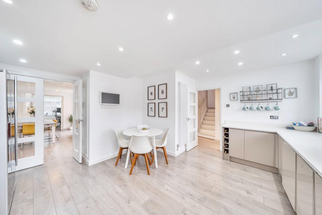 Open-plan living area