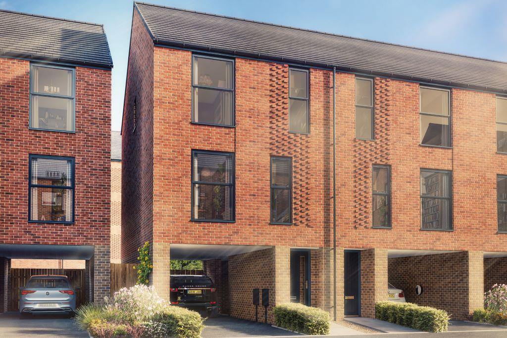Plot 19, The Clarendon - Terraced at Chateau Mews, West Bridgford, Wilford Lane NG2 - View 2
