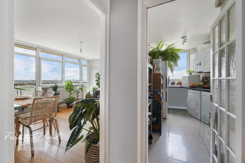 Open-plan living area