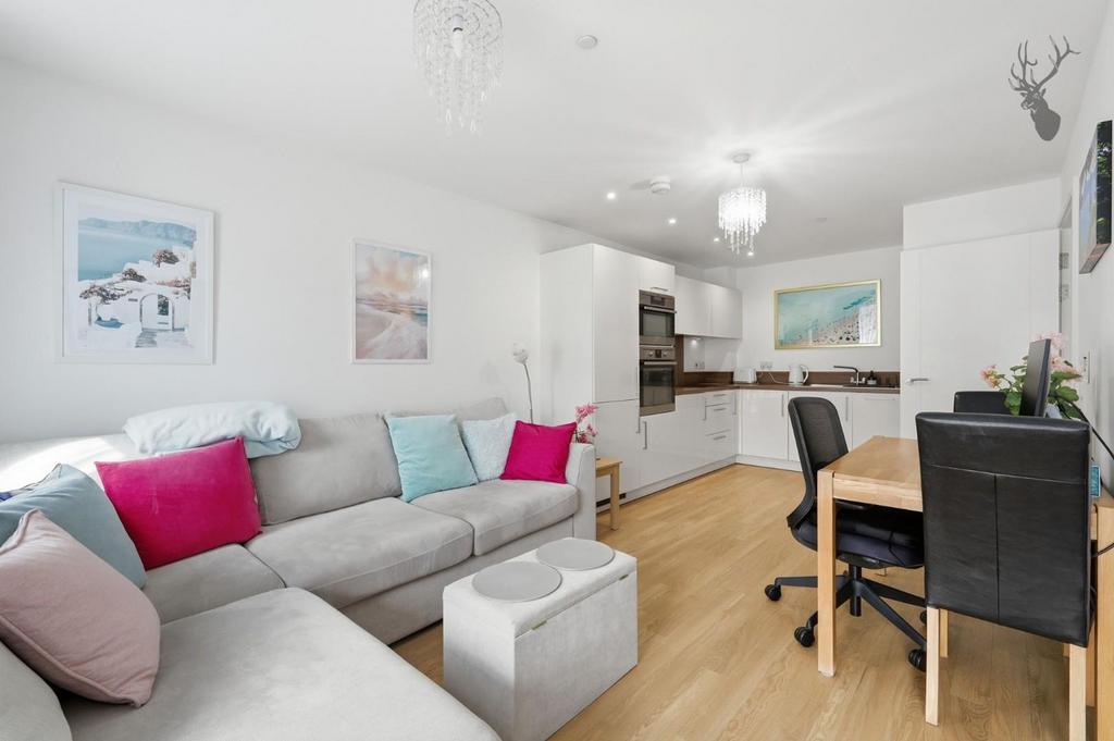 Open-plan living area, open plan living