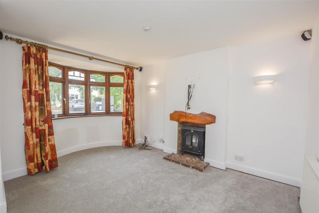 Living room, fireplace