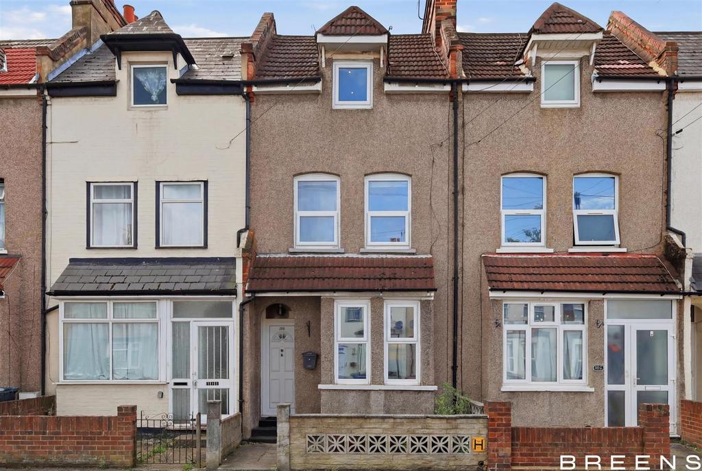 Terraced house exterior
