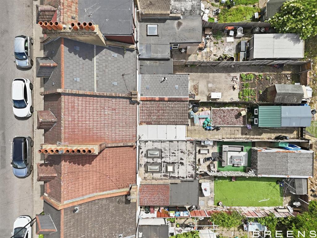 Aerial view, land