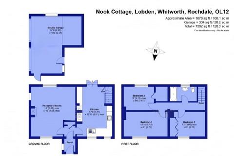 3 bedroom property with land for sale, Lobden, Whitworth, OL12