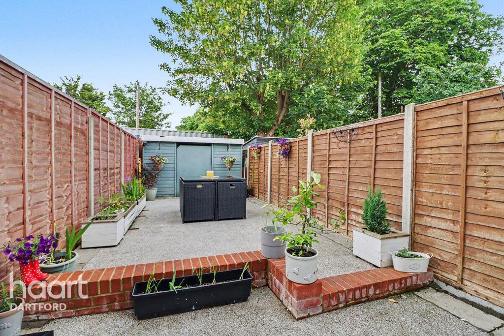 Patio view, garden