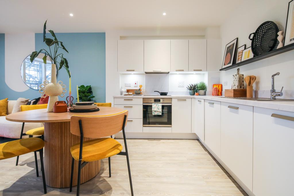 Kitchen, open plan living