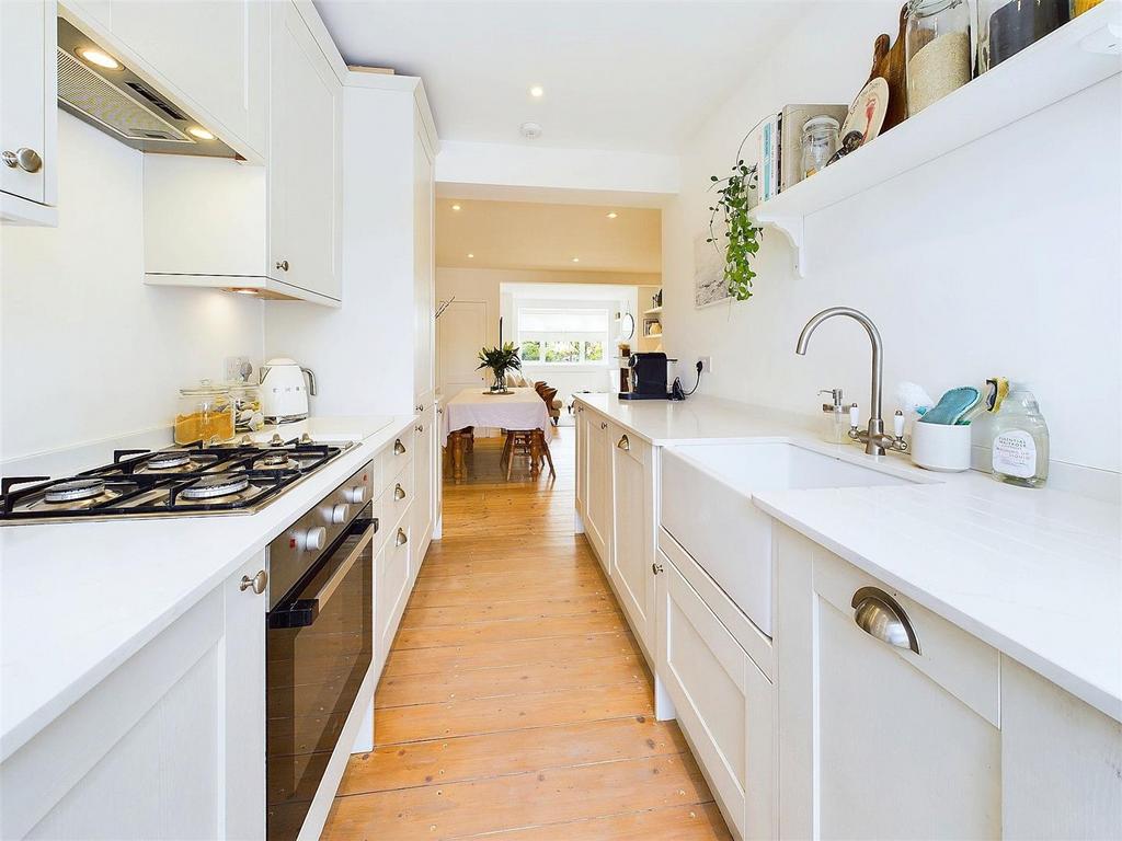 Kitchen, open plan living