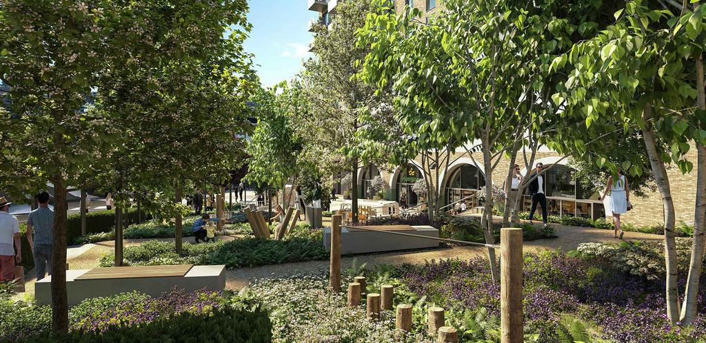Communal garden, garden