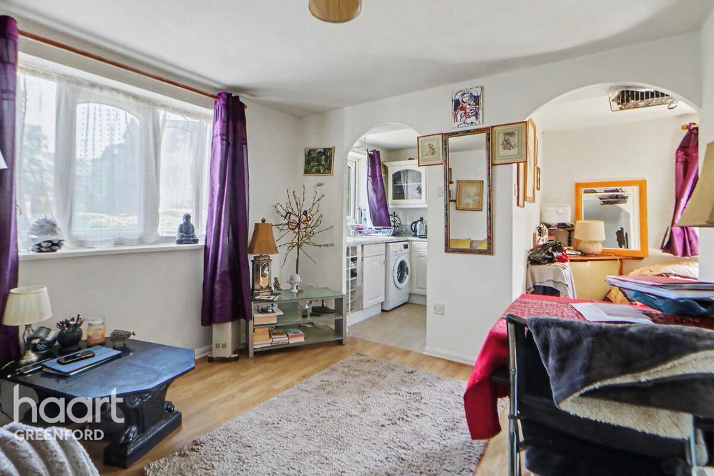 Open-plan living area