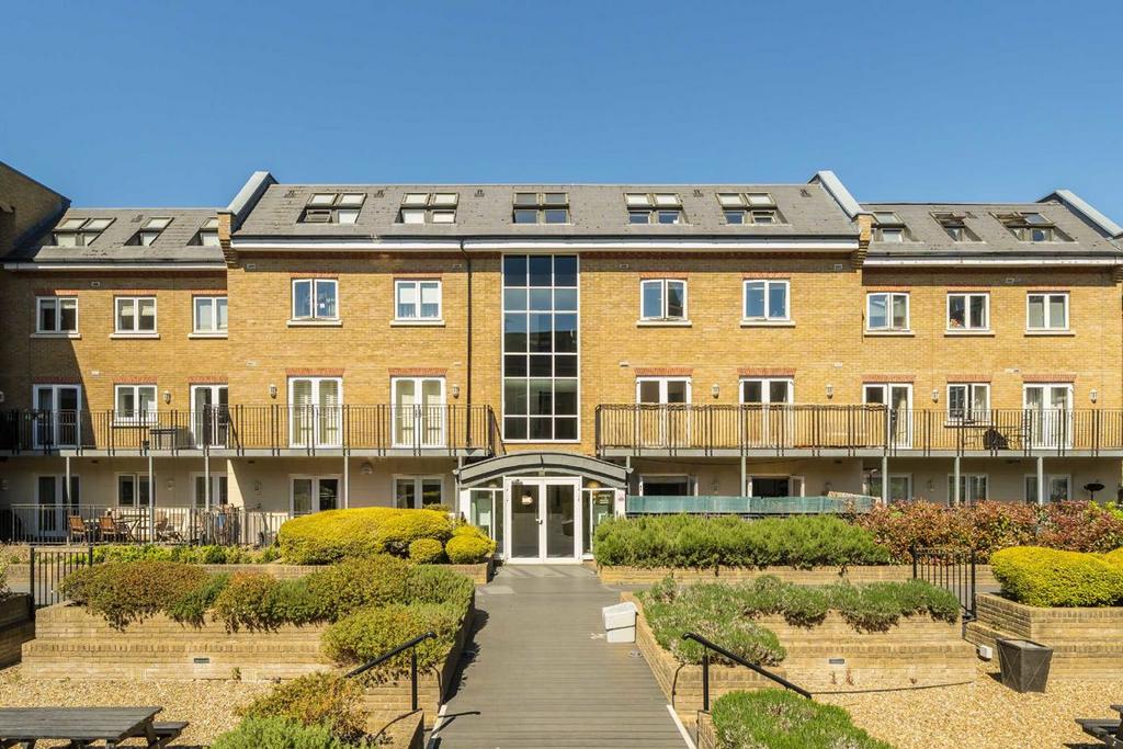 Apartment building facade, block of apartments