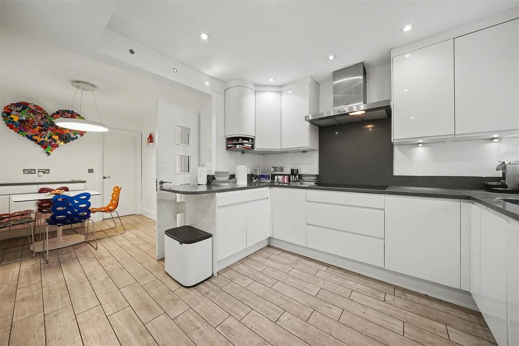 Kitchen, open plan living