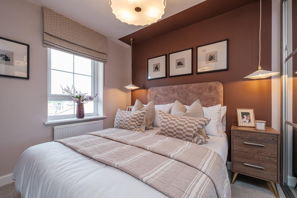 Interior view of the bedroom in our 3 bed...
