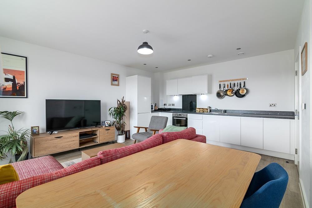 Open-plan living area