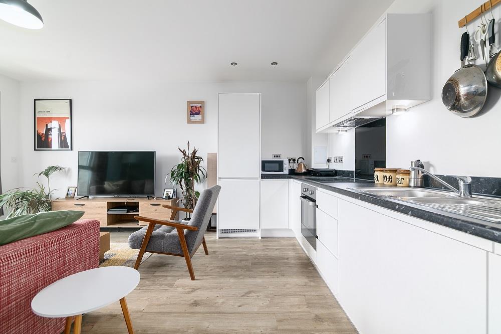 Open-plan living area