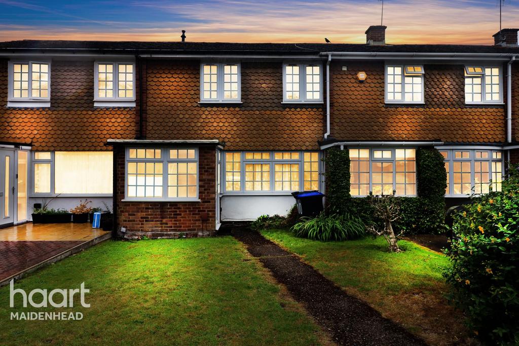 Terraced house exterior