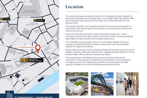 Office for sale, 5-7 Collingwood St Newcastle Upon Tyne NE1 1JE