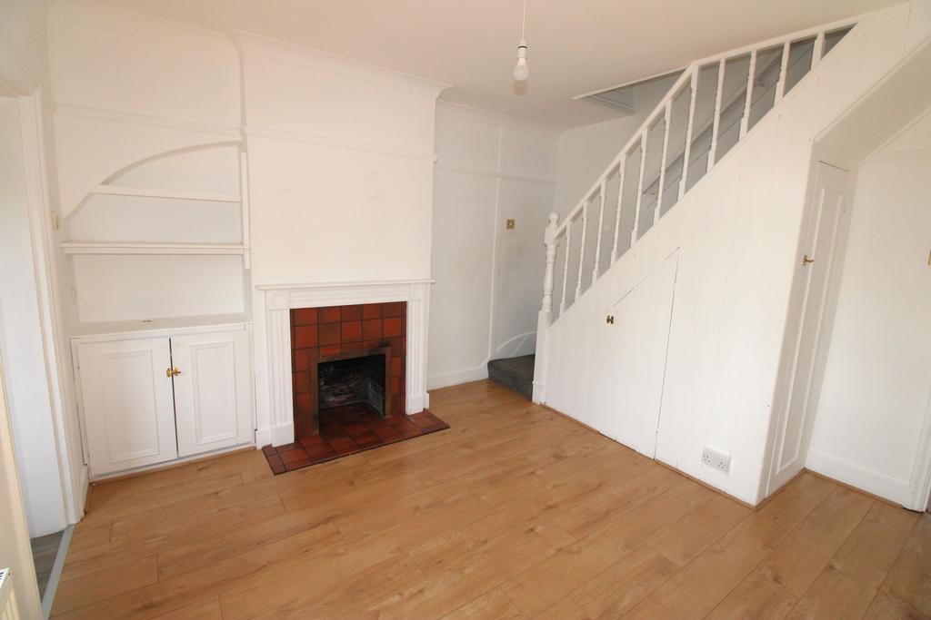 Living room, fireplace