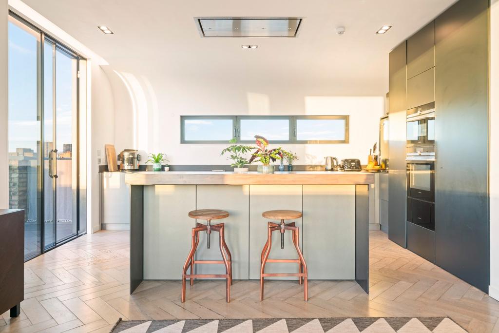 Kitchen, open plan living