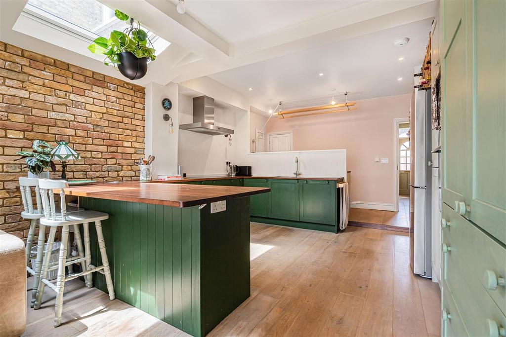 Kitchen, open plan living