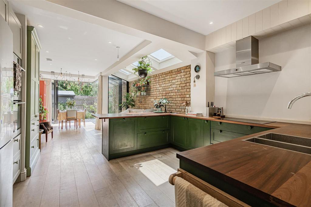 Kitchen, open plan living