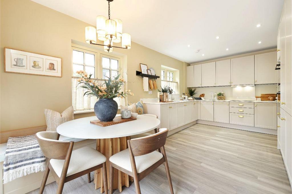 Kitchen, open plan living