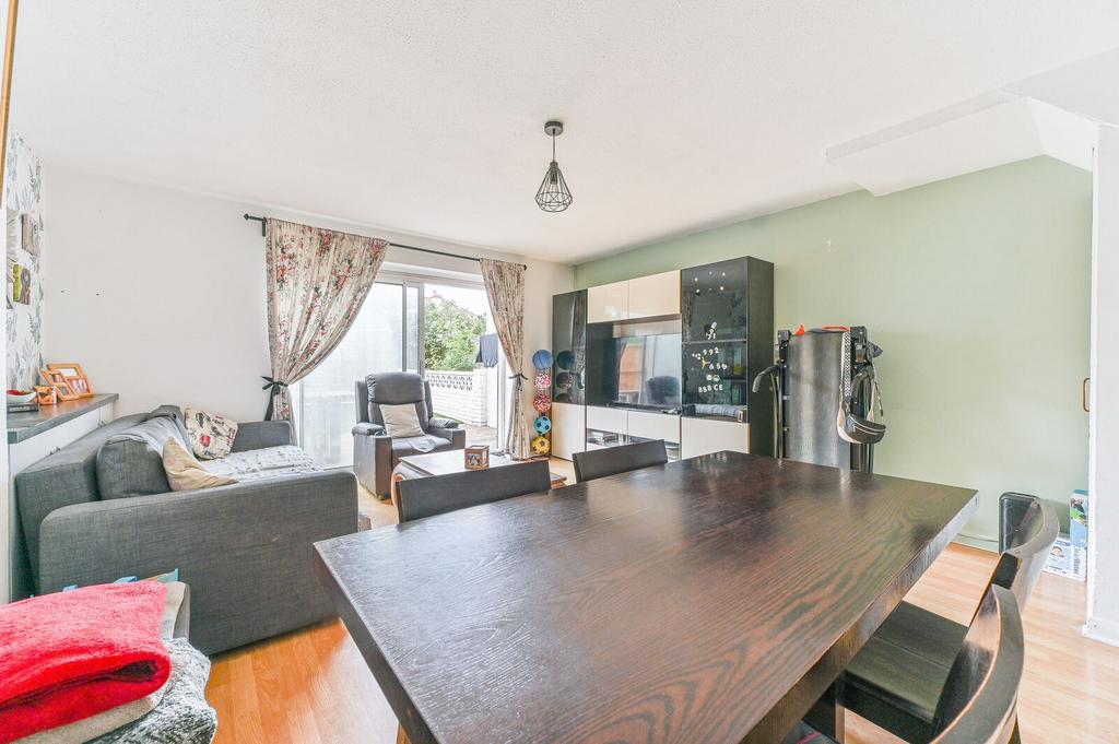 Open-plan living area, open plan living