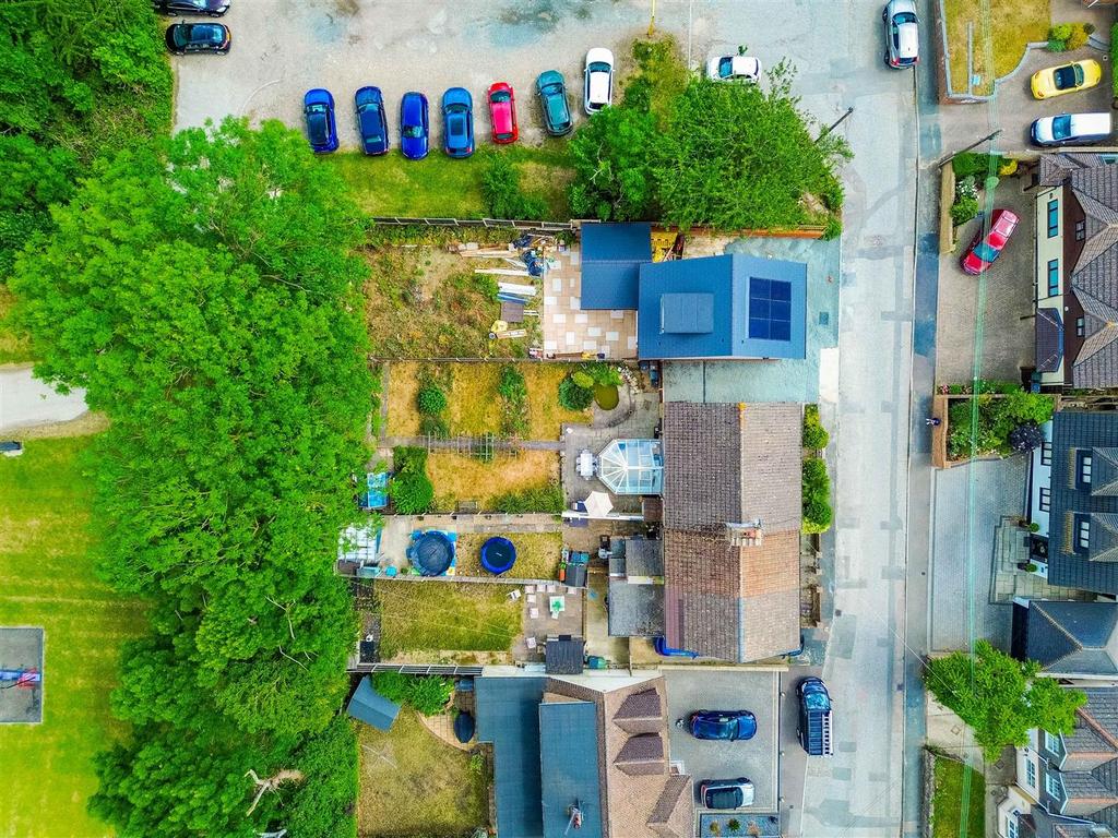 Aerial view, land