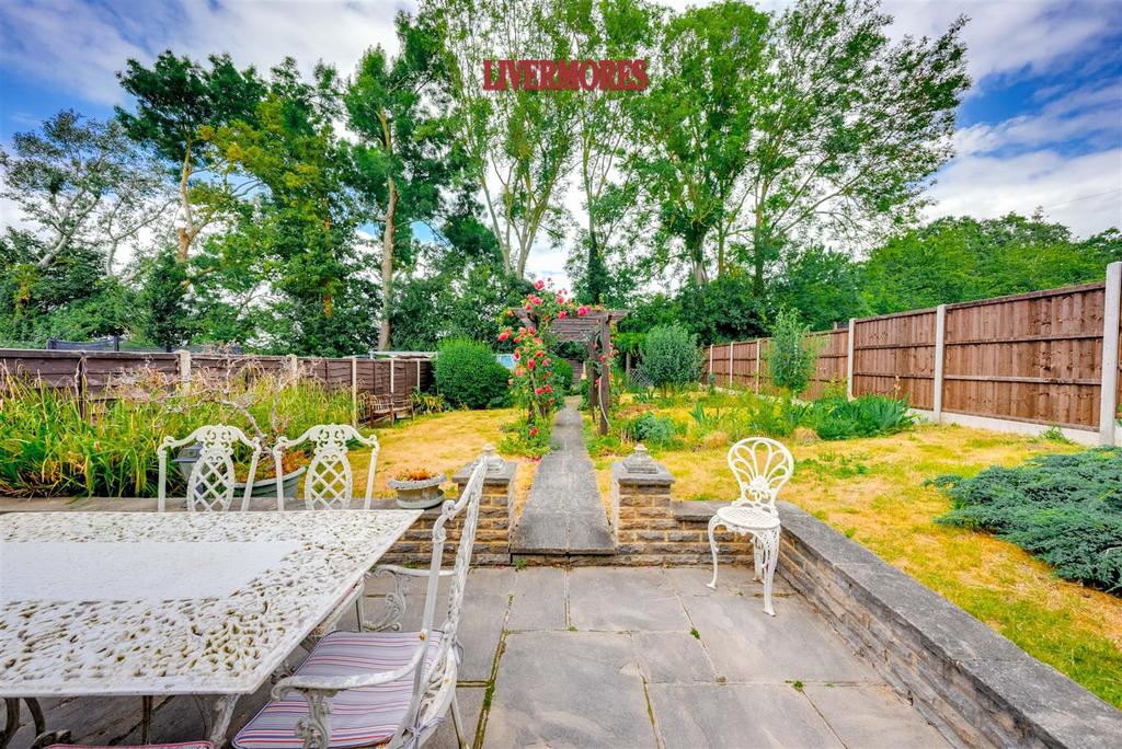 Patio view, garden
