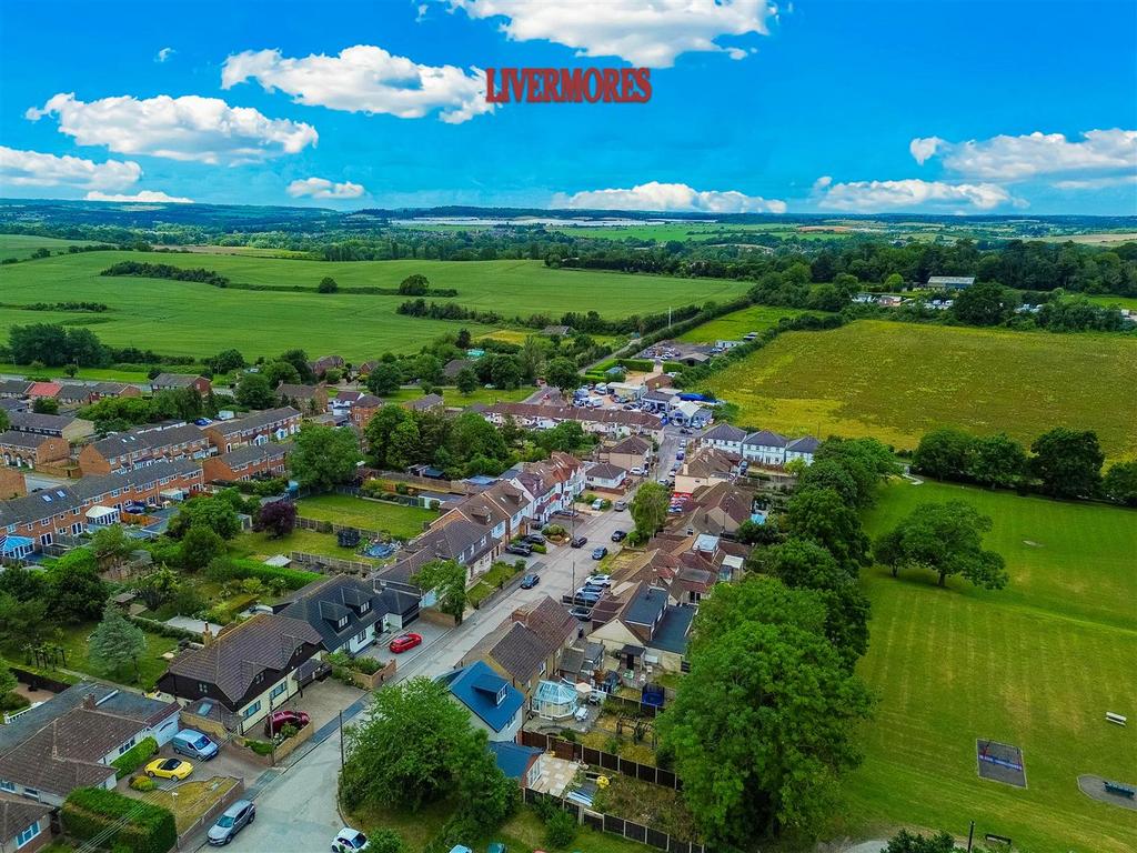 Aerial view, land