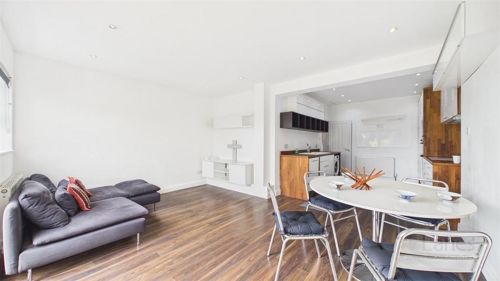 Open-plan living area, open plan living