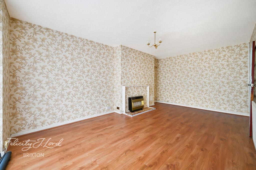 Living room, fireplace