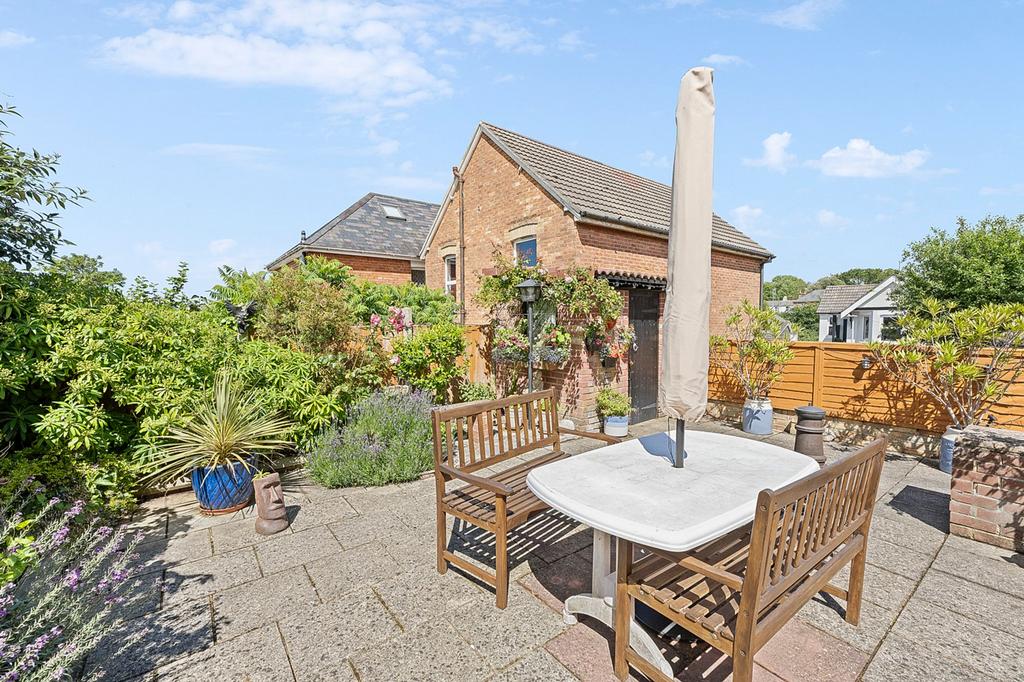 Patio view, garden