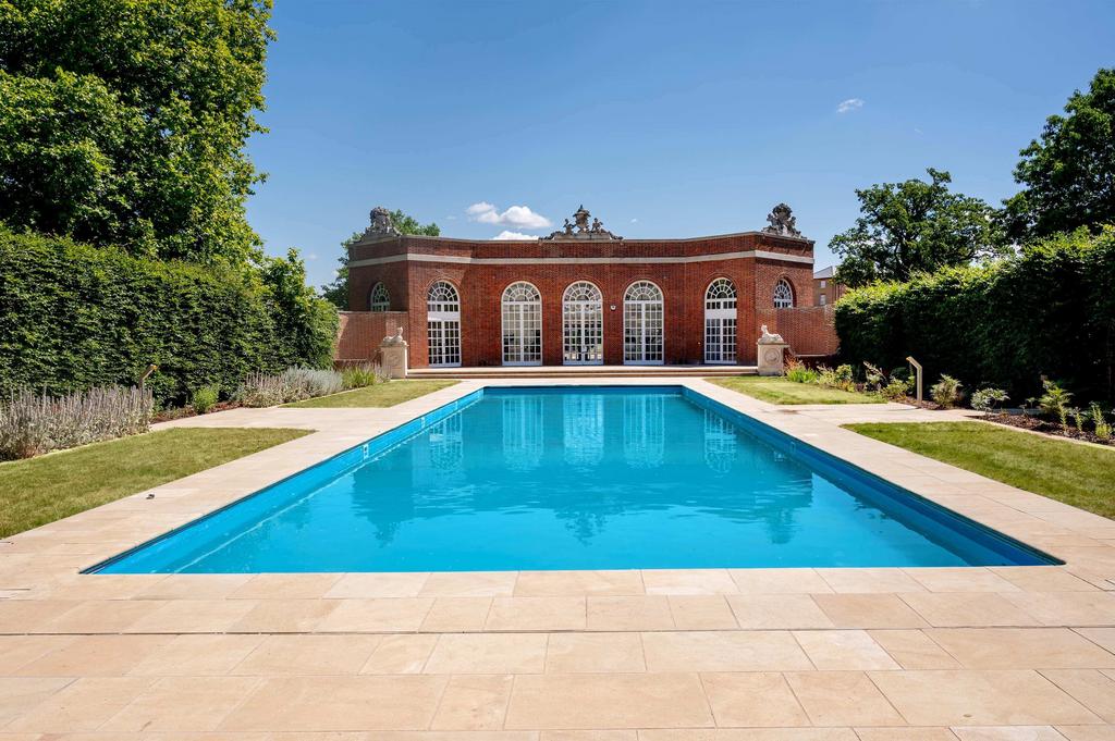 Swimming pool area, swimming pool