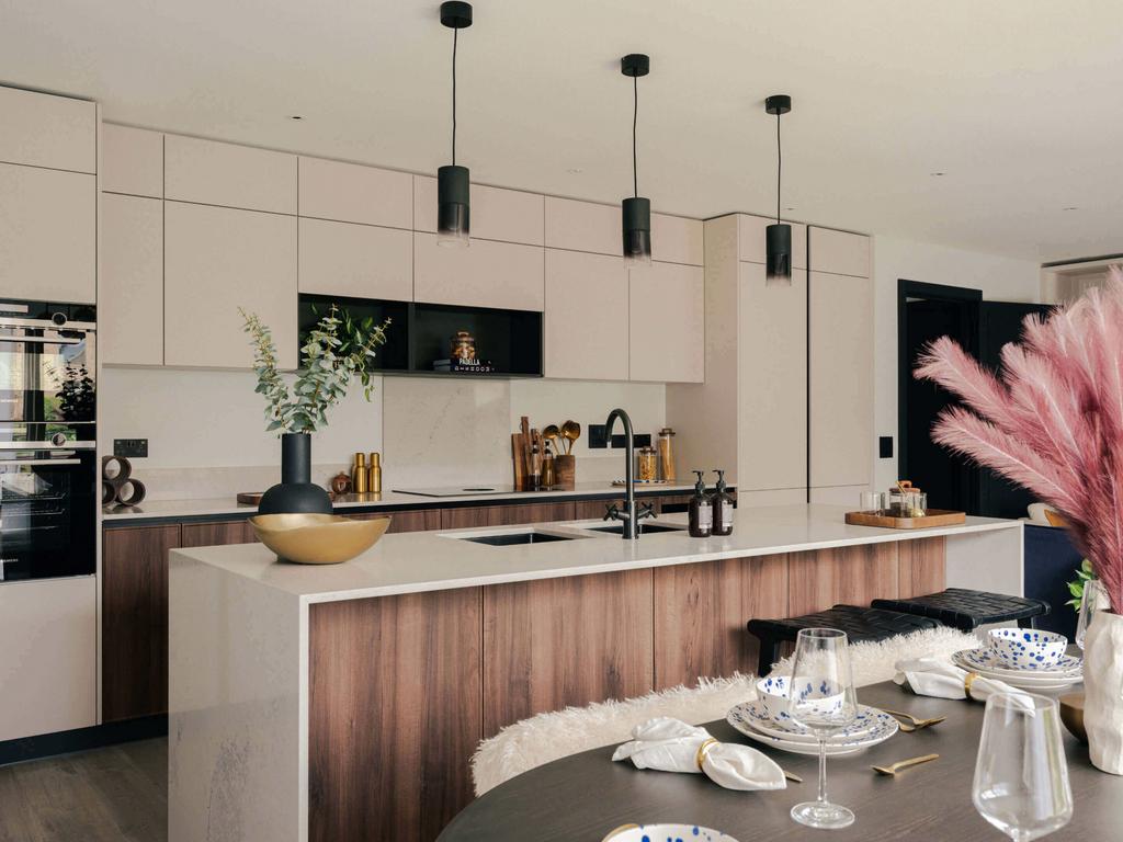 Kitchen, open plan living