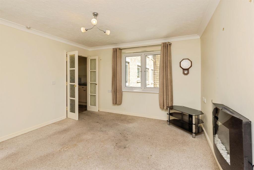 Living room, fireplace